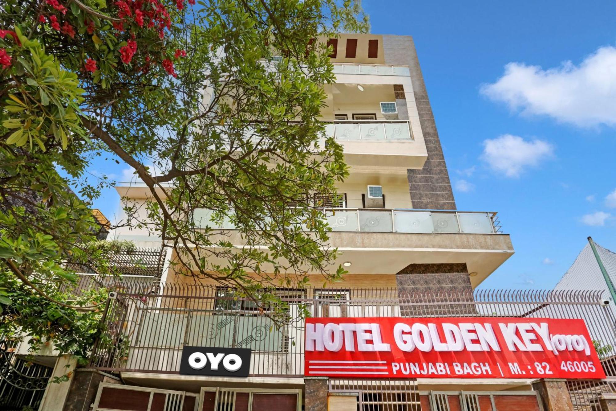 Hotel O Golden Key Inn Punjabi Bagh Új-Delhi Kültér fotó